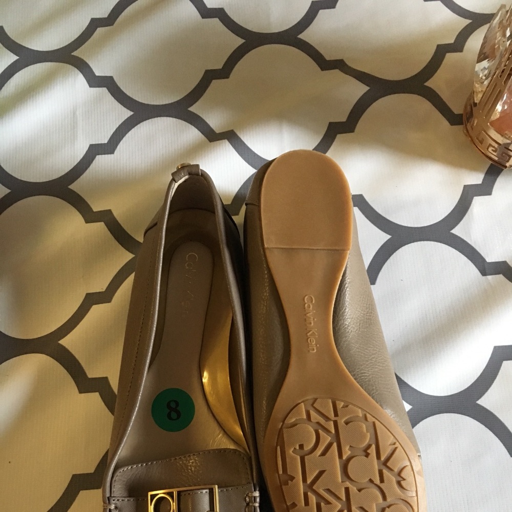 Calvin Klein flats
